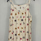 Vestido Corazones beige