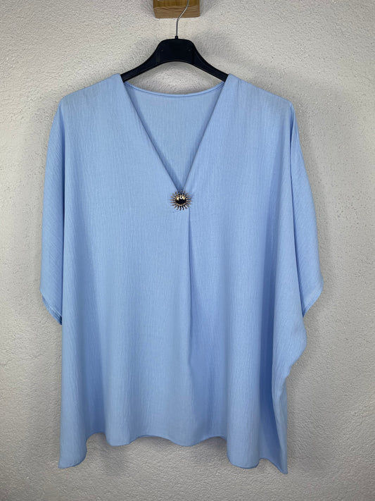 Blusa Morella Azul bebe