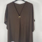 Blusa Morella Marrón chocolate