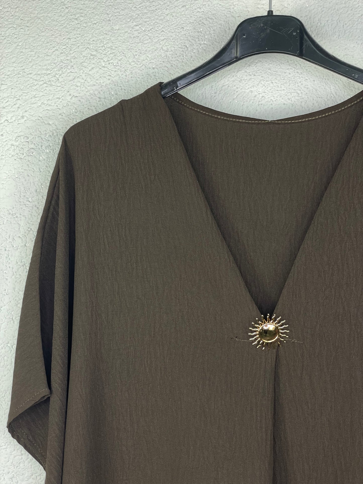 Blusa Morella Marrón chocolate