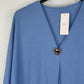 Blusa Morella Azul Tejano