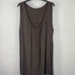 Blusa Mallorca Marrón Chocolate