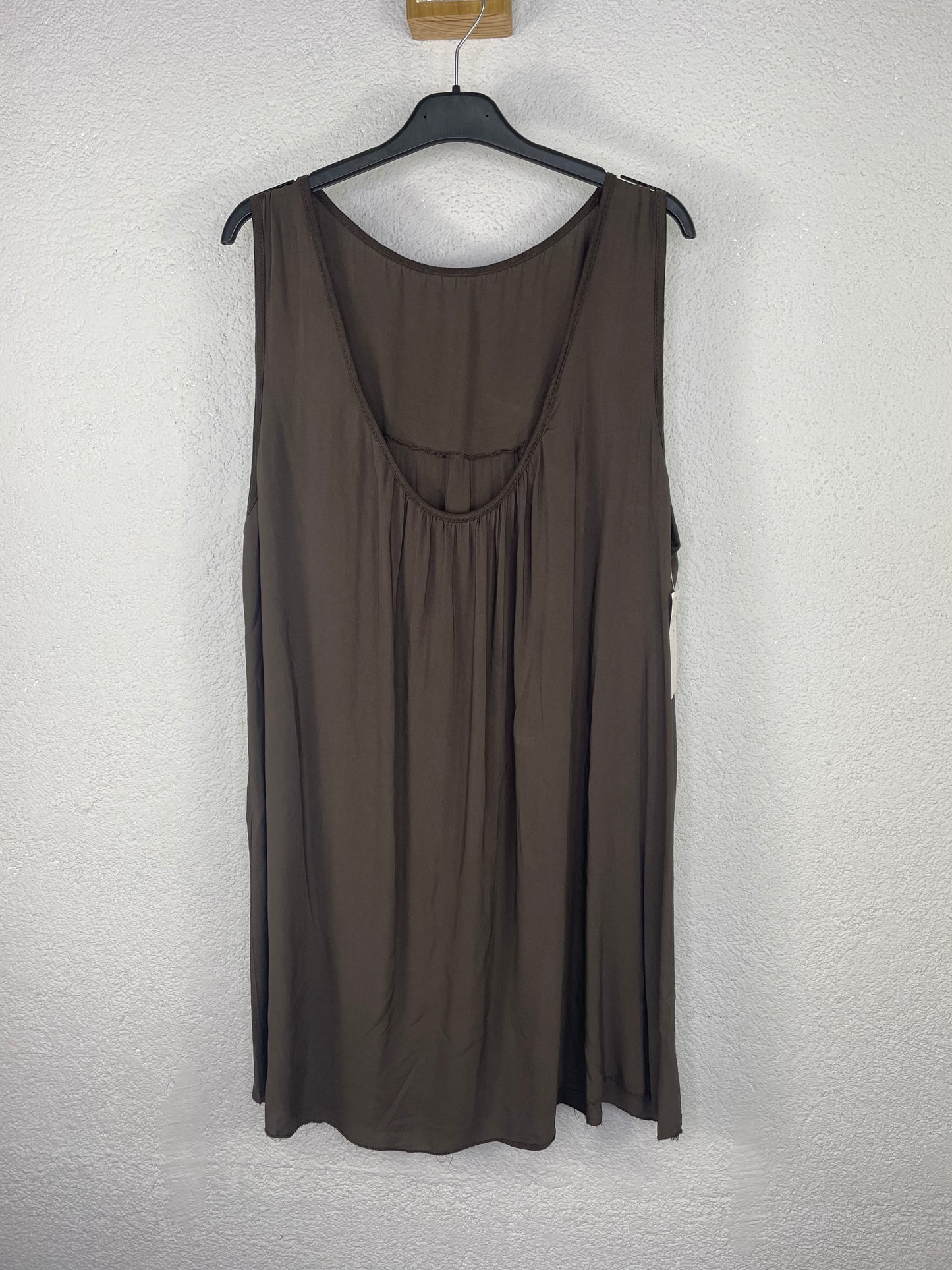 Blusa Mallorca Marrón Chocolate