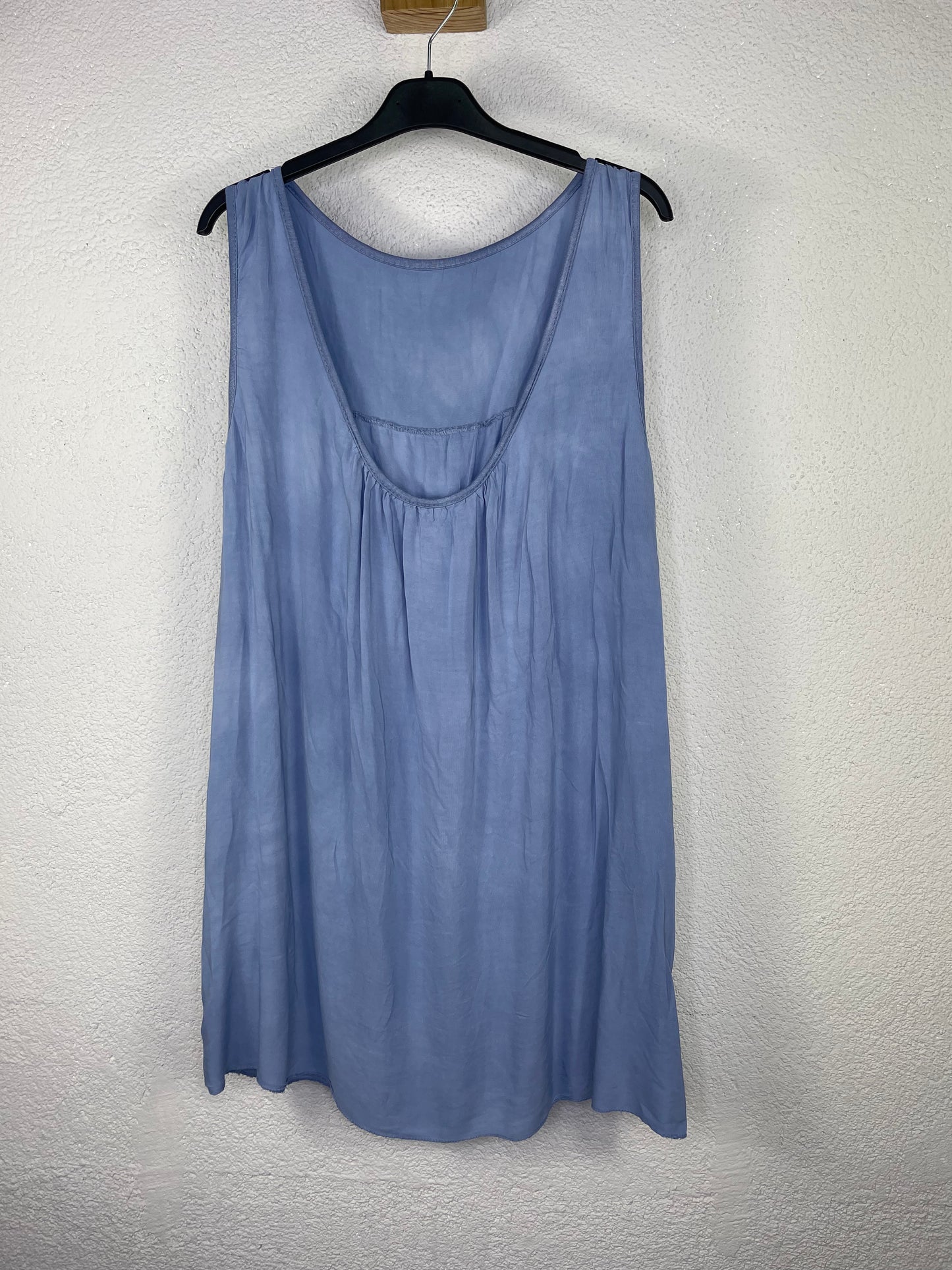 Blusa Mallorca Azul Tejano