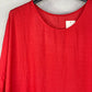 Blusa Ceuta Rojo cereza