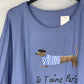 Camiseta Amor Azul tejano  PLUS