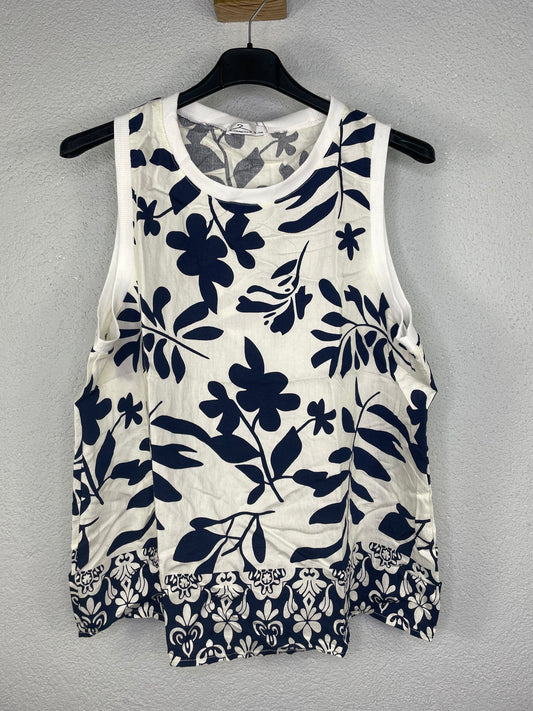 Blusa Palma Azul marino