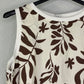 Blusa Palma Marrón Chocolate