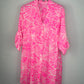 Camisa Bahamas Fucsia Flores