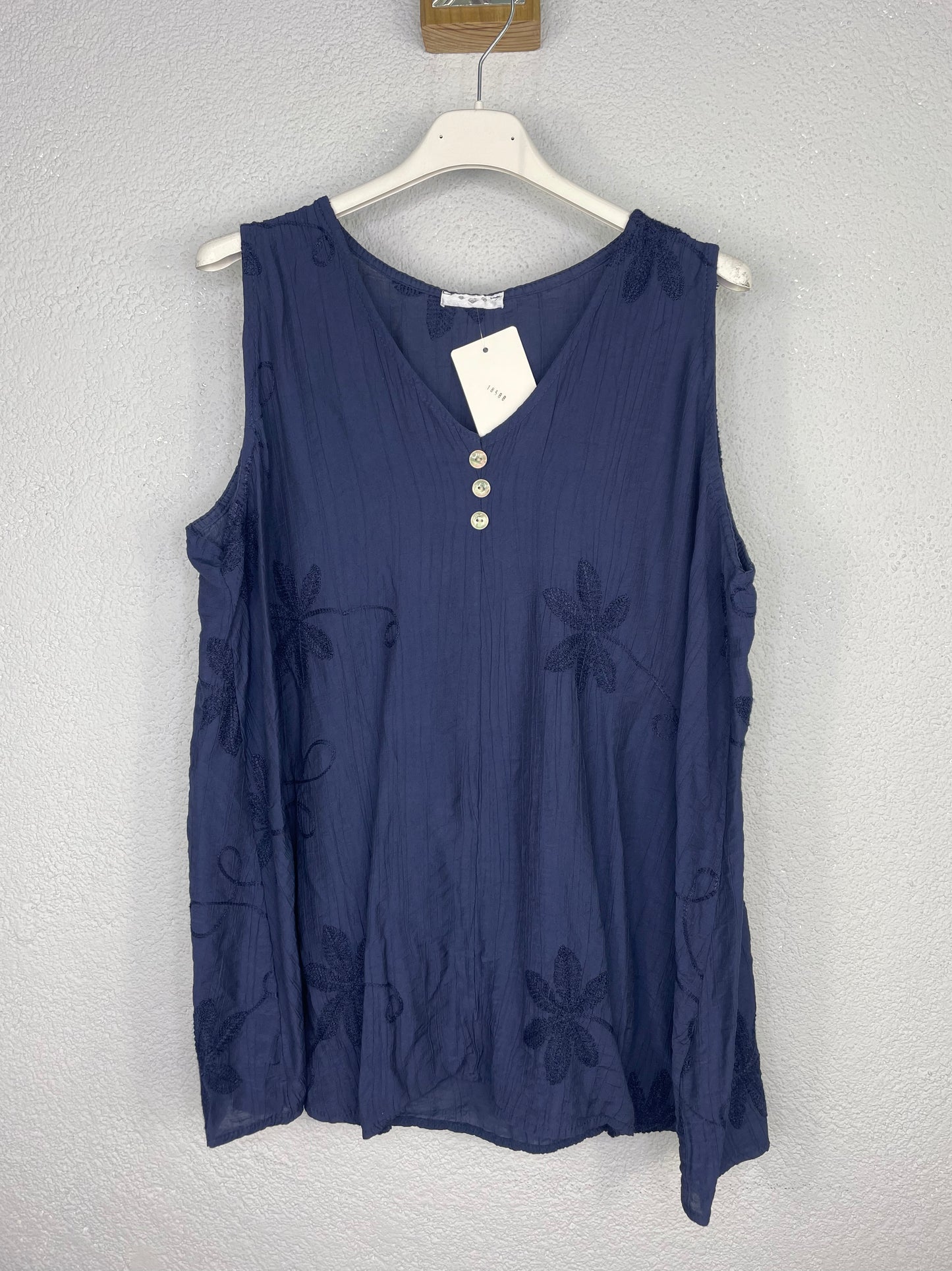 Blusa Celia Azul marino
