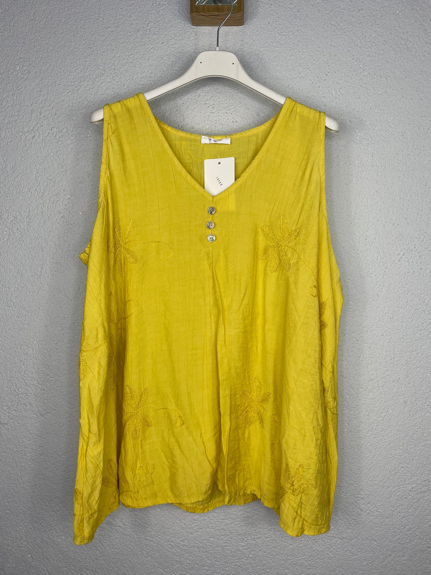 Blusa Celia Amarilla