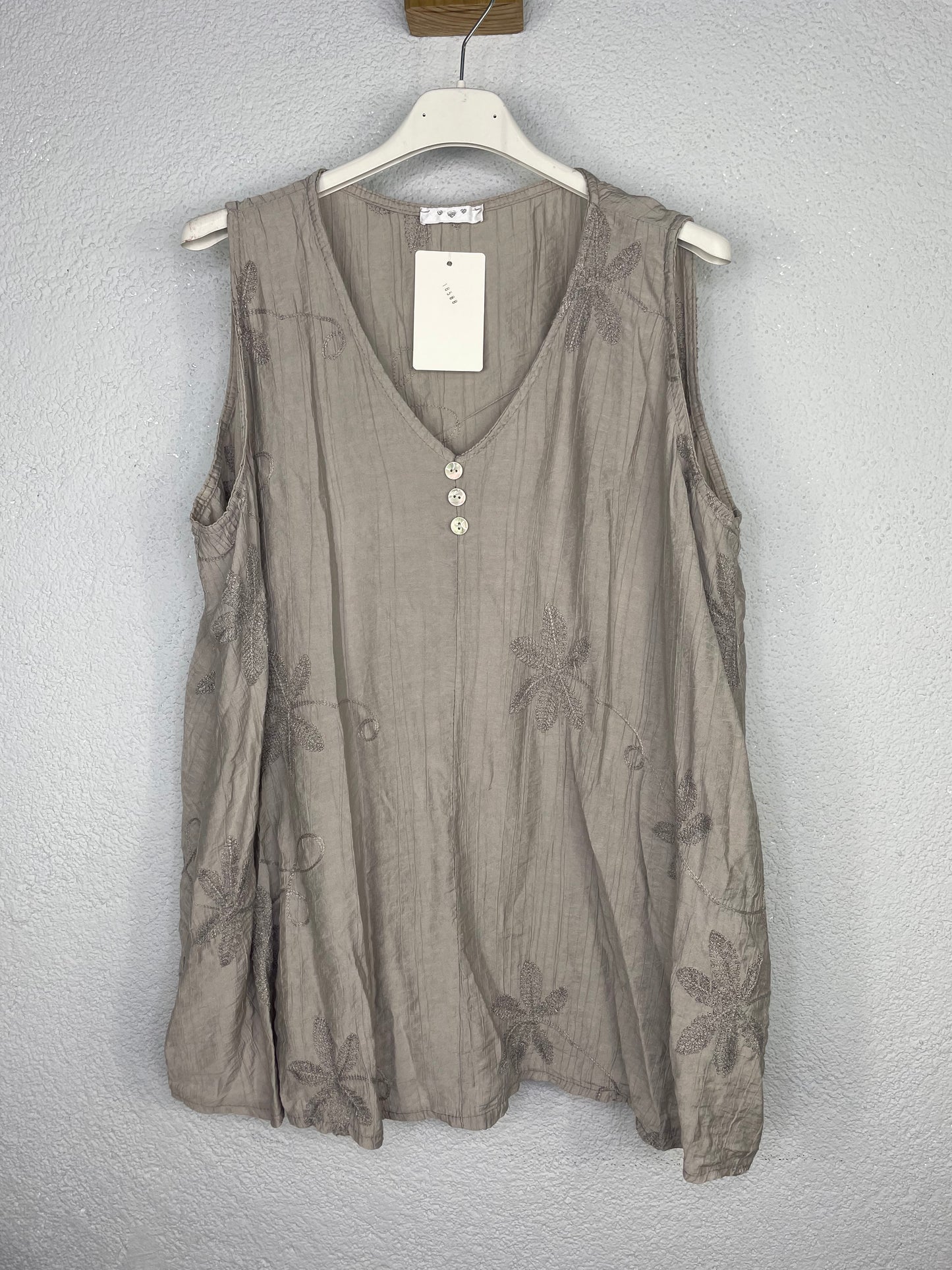 Blusa Celia Taupe