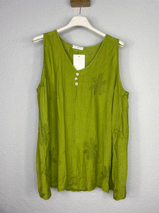 Blusa Celia Pistacho