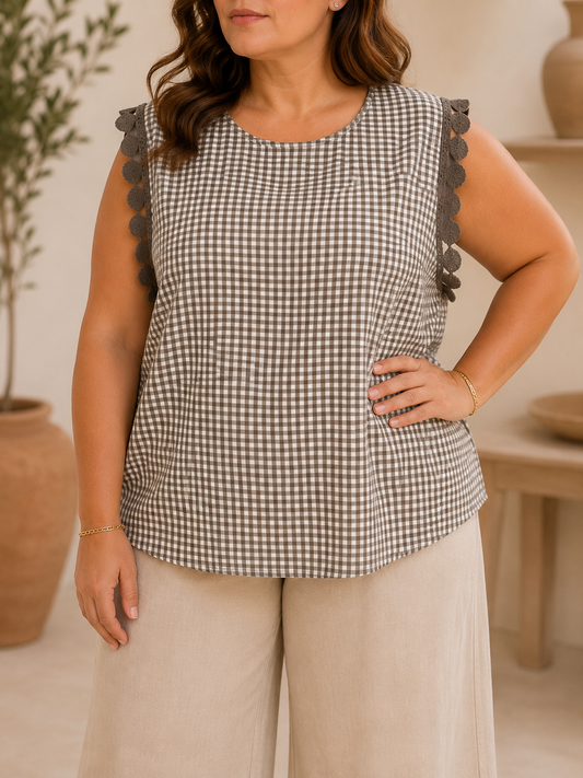 Blusa Reus Taupe