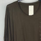 Camiseta algodón Reus Marrón chocolate