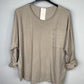 Camiseta algodón Reus Taupe