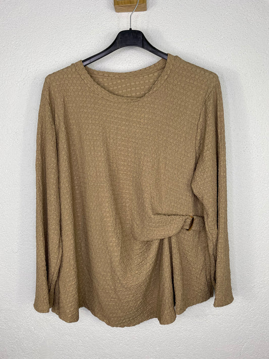 Blusa Celia  Taupe