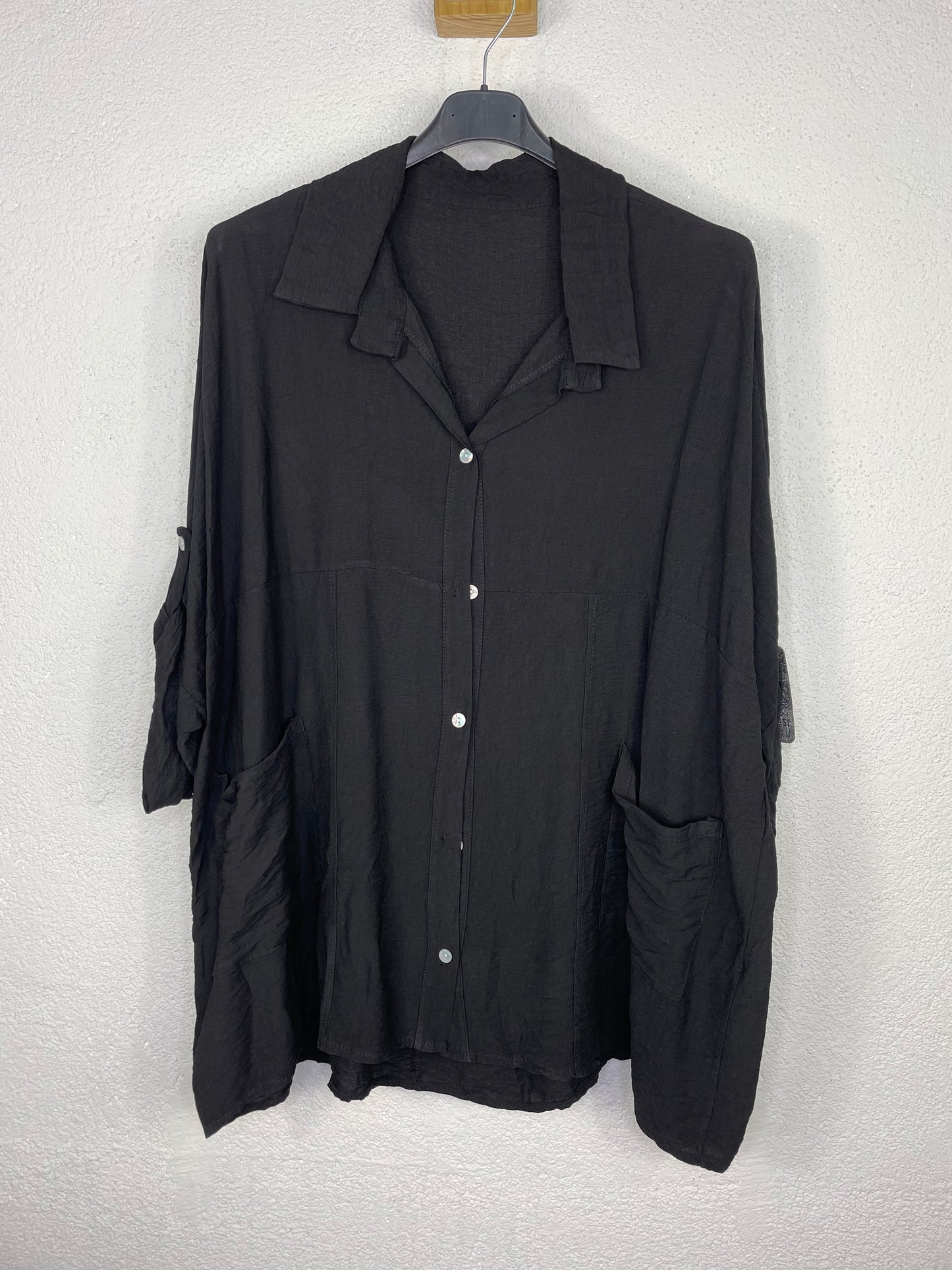 Camisa Brisa Negra PLUS