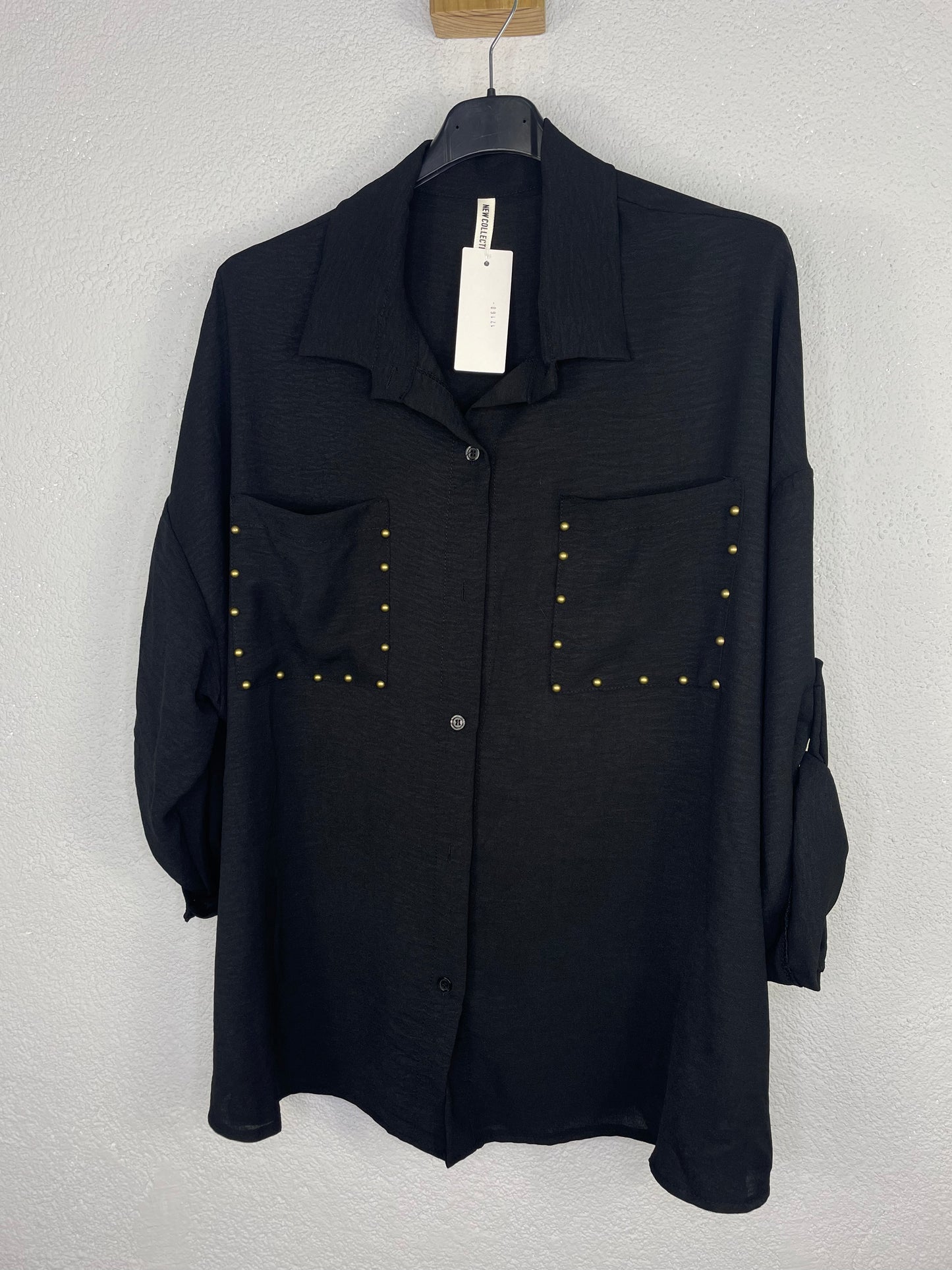 Camisa Mazarrón Negro