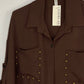 Camisa Mazarrón Marrón Chocolate
