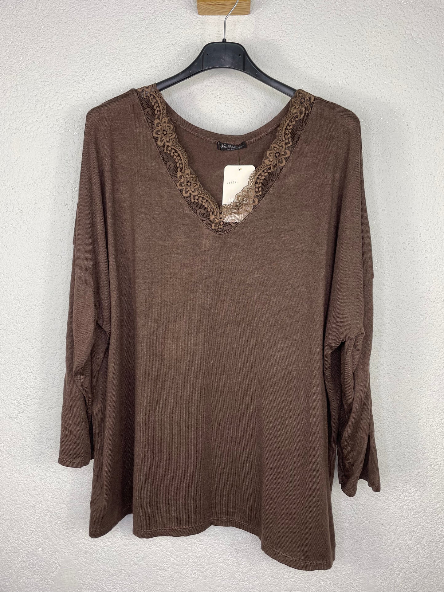 Camiseta Arenas Marrón chocolate