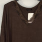 Camiseta Arenas Marrón chocolate