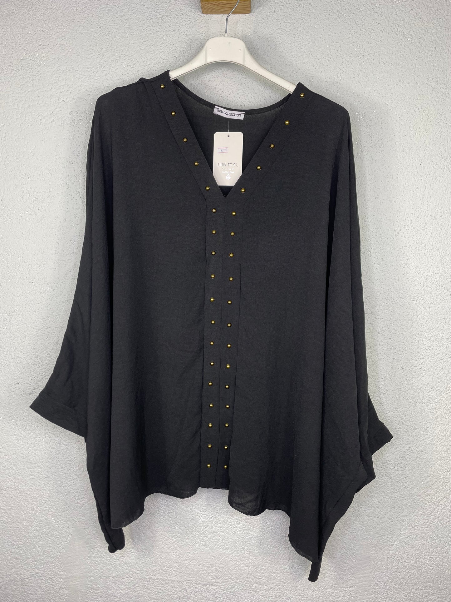 Blusa Riviera Negra PLUS