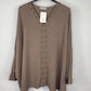 Blusa Riviera  Taupe PLUS
