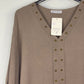 Blusa Riviera  Taupe PLUS
