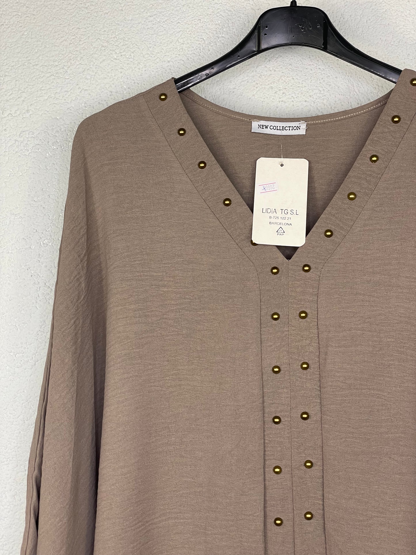 Blusa Riviera  Taupe PLUS