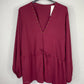 Blusa Aurora Burdeos