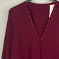 Blusa Aurora Burdeos