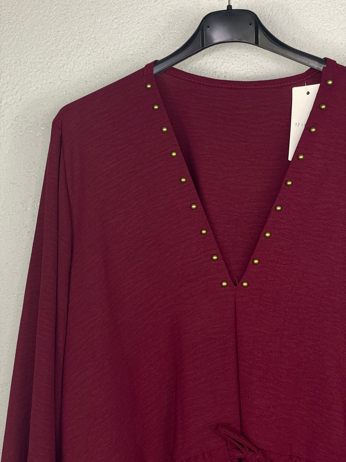Blusa Aurora Burdeos