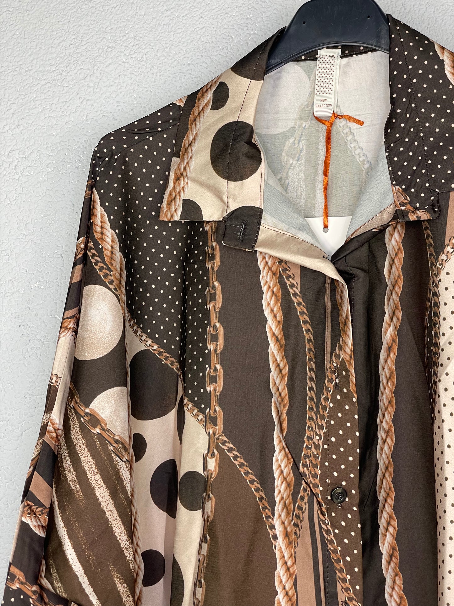 Camisa Niza Marrón