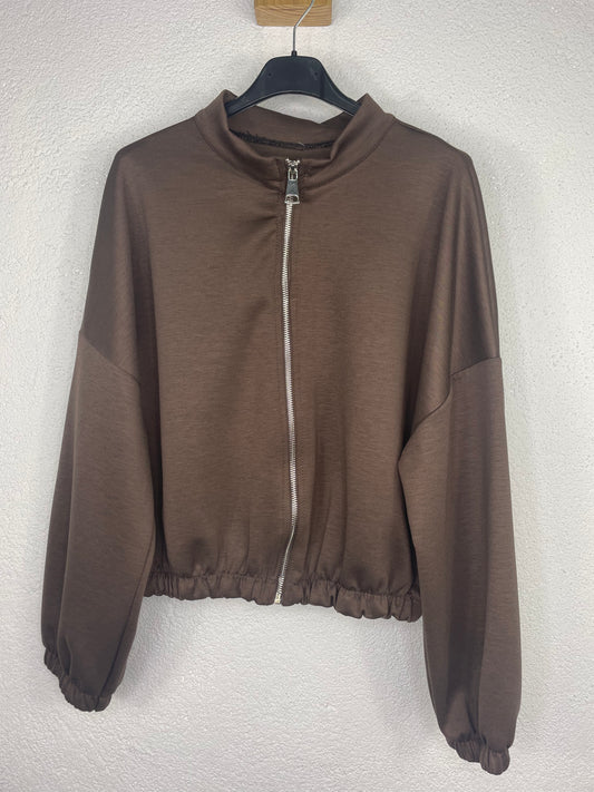 Bomber Florencia Marrón Chocolate