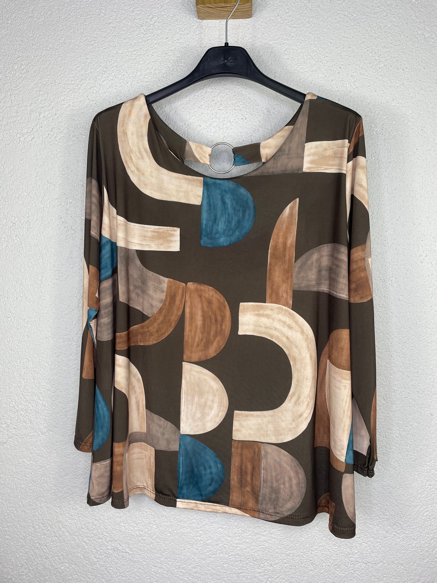 Blusa Tania Marrón chocolate