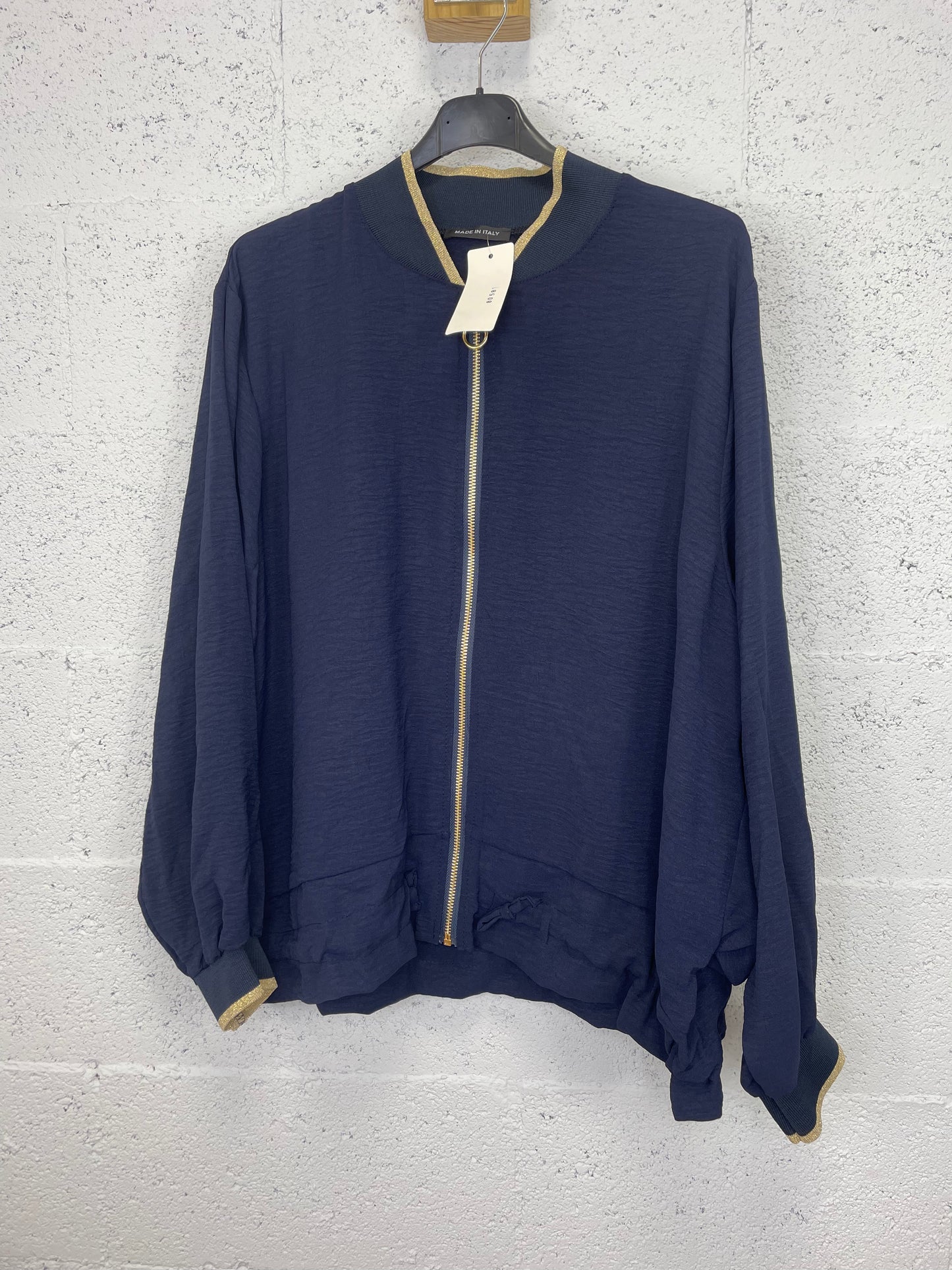 Bomber Dali azul marino