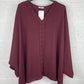 Blusa Riviera  Burdeos  PLUS