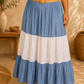 Falda Clara Azul tejano Claro