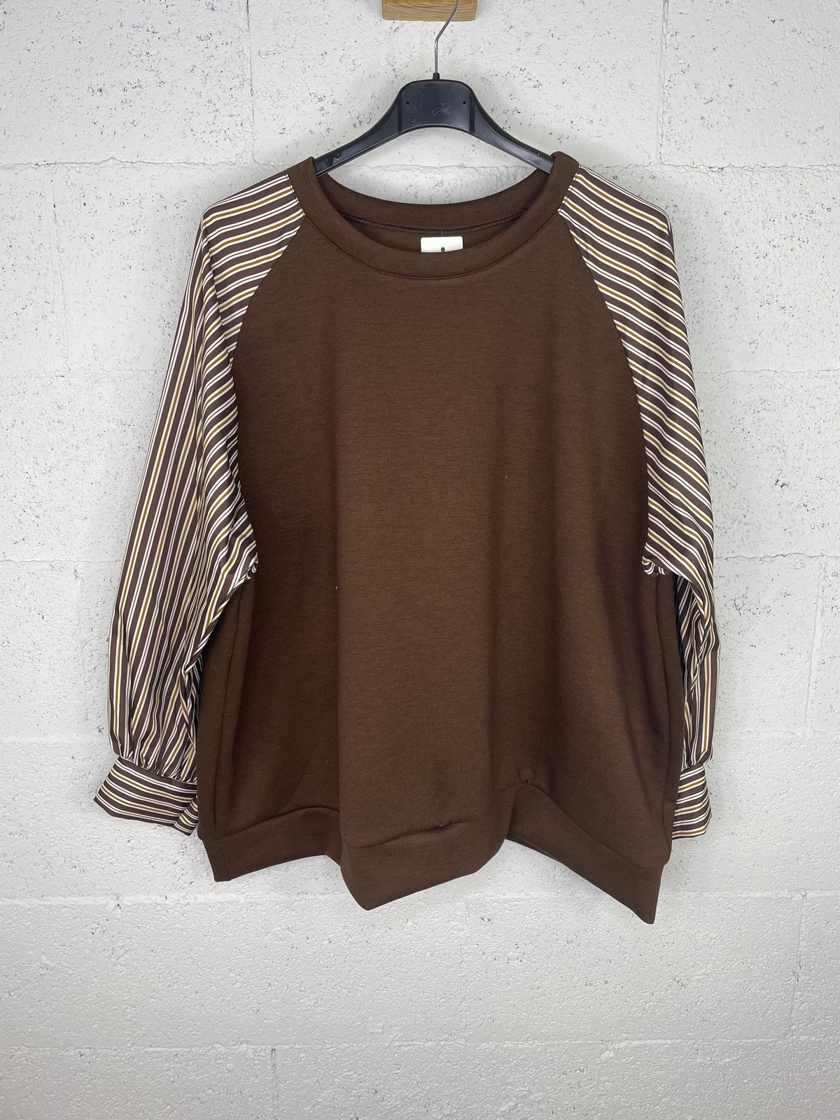 Sudadera Zafiro Marrón chocolate